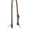 Weaver Leather Weaver Slit Ear Headstall W/Southwest Rope Edge Buckle