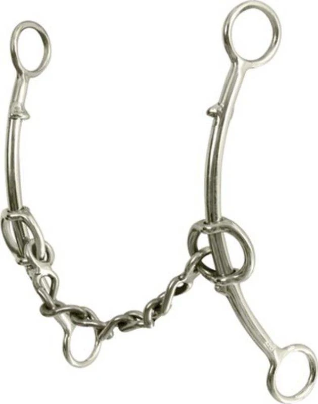 Classic Double Gag Long Shank Chain Bit 1 Classic Double Gag Long Shank Chain Bit