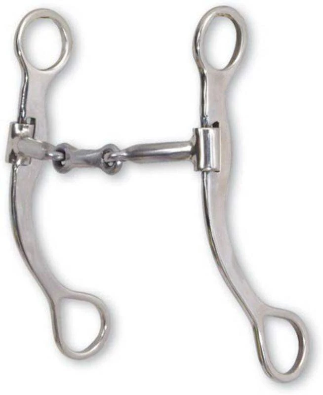 Classic 7.5in Stainless Cheek Copper Inlay Dogbone Bit 1 Classic 7.5in Stainless Cheek Copper Inlay Dogbone Bit