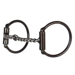 Dutton Bits Medium Twisted Offset D Snaffle Bit