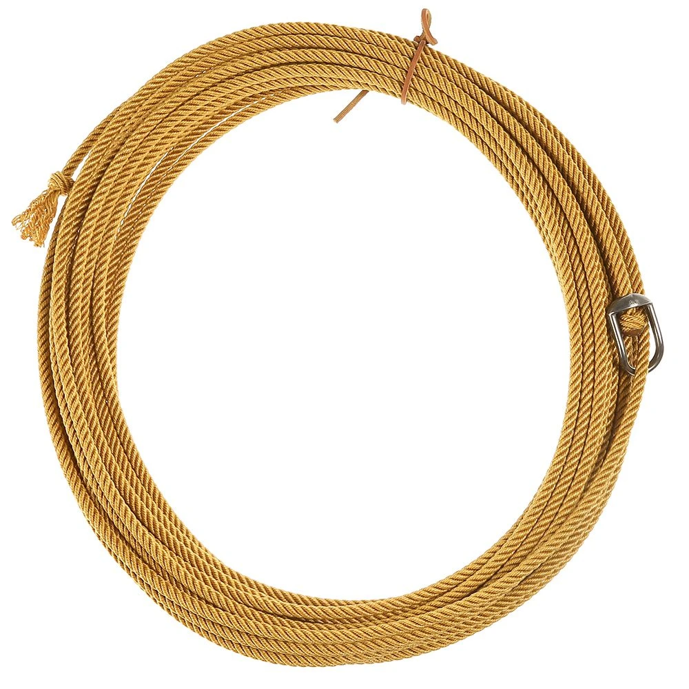 King Saddlery Inc Ropes Quad Poly Gold 4 Strand Ranch Rope 1 King Saddlery Inc Ropes Quad Poly Gold 4 Strand Ranch Rope
