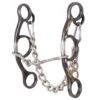 Classic Diamond Short Shank Small Twisted Wire Snaffle Bit