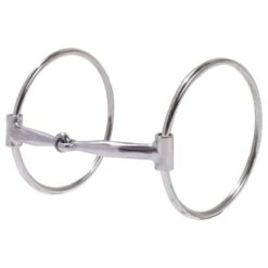 Classic 4in O Ring Smooth Snaffle Bit