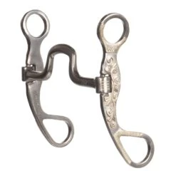 Cowpuncher Square Port 6 1/4in. Cheek Bit