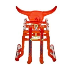 The Dragsteer Orange Roping Dummy -Western Tack Sales Shop DRAGSTEER ORANGE 5