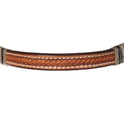 NRS Rawhide Browband Headstall With Quick Change Bit Ends -Western Tack Sales Shop HDS091 3
