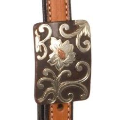 Cowperson Tack 3/4 Inch Basket Stamp With Dots Slit Ear Headstall -Western Tack Sales Shop HS34 RCB284 11
