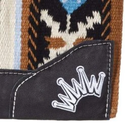 NRS Exclusive Kush 3/4 Inch Blanket Top Felt Saddle Pad -Western Tack Sales Shop KUSH 34 BLANK CB 04