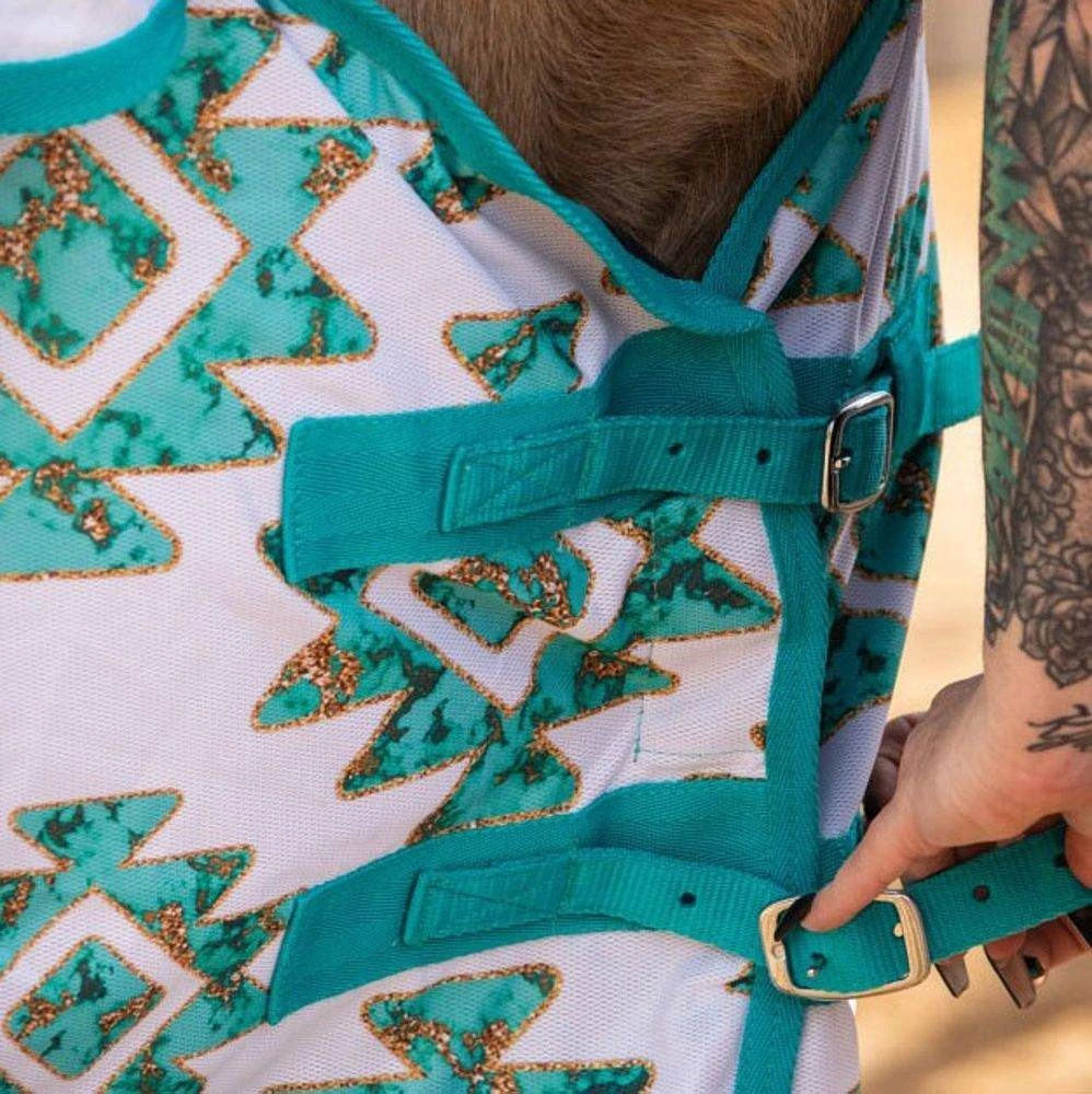 Schulz Equine Fly Sheet With Neck Cover And Belly Guard 3 Schulz Equine Fly Sheet With Neck Cover And Belly Guard - Image 3