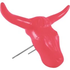 Rattler Ropes Steer Head Roping Dummy -Western Tack Sales Shop STEERHD pink