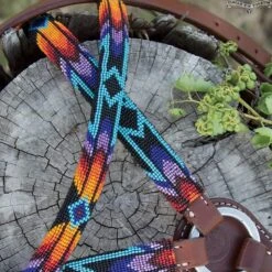 Circle Y Saddlery Infinity Wrap Browband Headstall -Western Tack Sales Shop X0223 4069 3